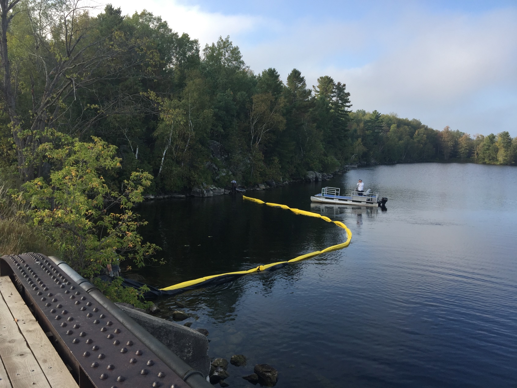 Sharbot Lake Walleye Spawning Bed Restoration Watersheds Canada